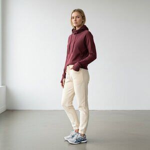 Old Navy Active Burnt Orange Hoodie • Thumbholes • Zip Pockets • Size S